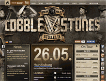 Tablet Screenshot of cobblestones.de